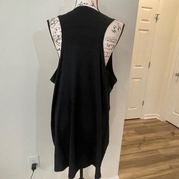 ATHLETA MIDI TANK DRESS UPF 50 POCKETS BLACK SZ XXL TENNIS/PICKLEBALL VERSATILE - Picture 9 of 16